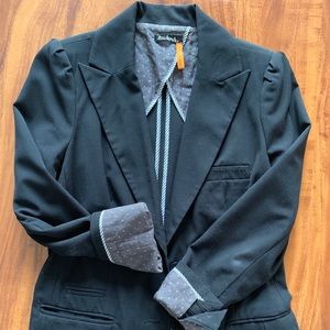 Black Anthropologie blazer